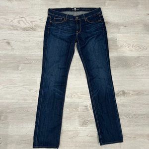 7 For All Mankind Straight Leg Jeans  Size 30 Women